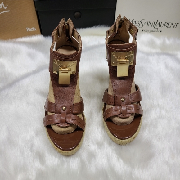 MARC FISHER Colada Wedge Sandals - Picture 2 of 16